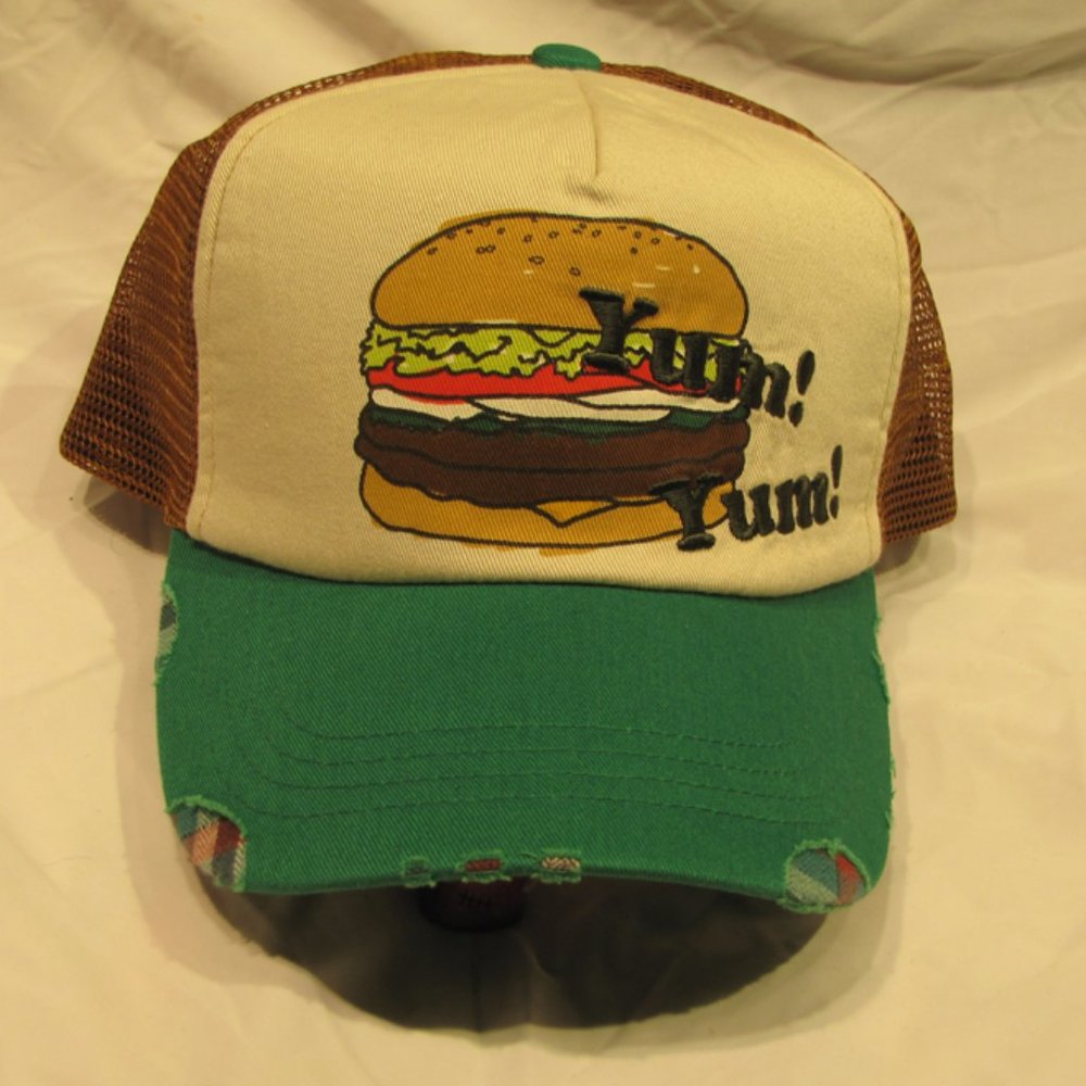 Hamburger Foodie Trucker Hat